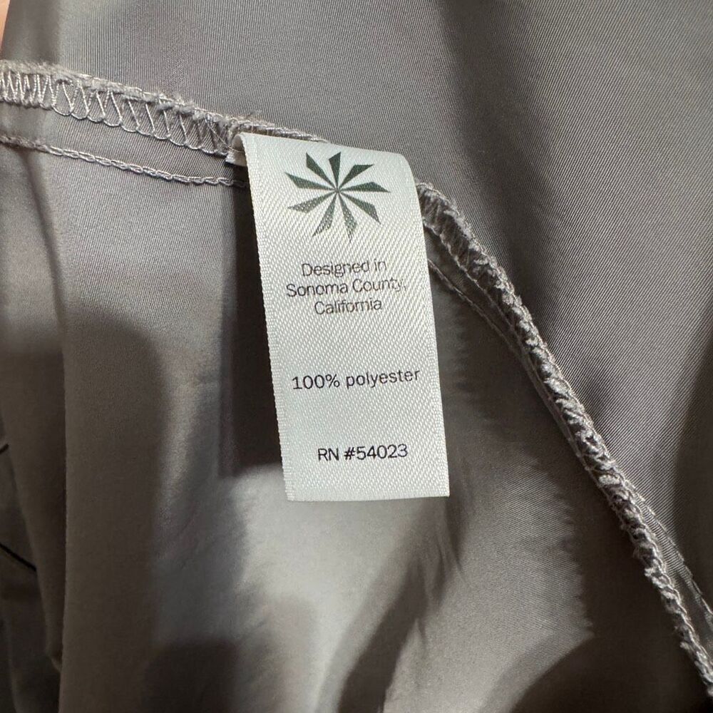 Athleta gray silver dippity anorak jacket size small - Picture 8 of 9